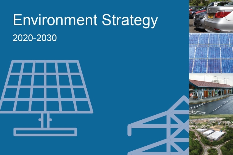 An image of the cover for the Environment Strategy