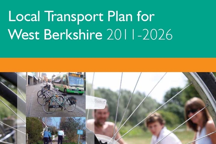 An image of the front cover of West Berkshire Council's Transport Policy