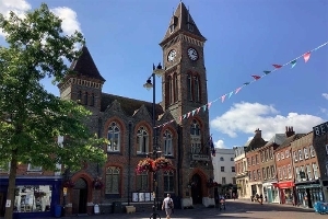 Newbury Market Place and Town Hall