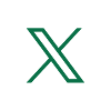 A green version of the X icon