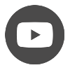 A dark grey version of the YouTube icon