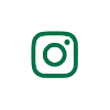 A green version of the Instagram icon