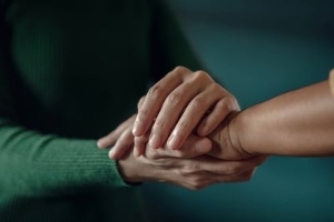 Domestic Abuse Needs Assessment 2023 - holding hands picture