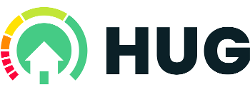 The Home Upgrade Grant (HUG) logo.