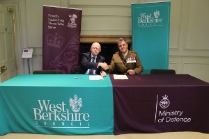 An image relating to West Berkshire Council signs Armed Forces Covenant